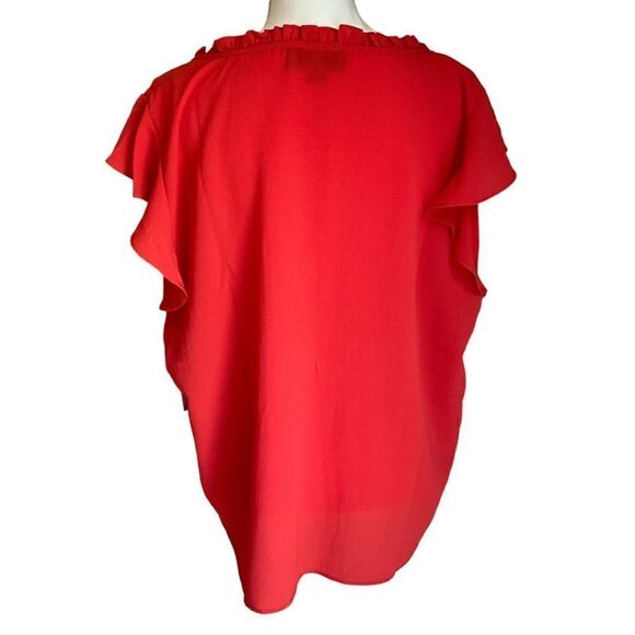 CeCe Bubble Crepe Blouse Size XXL NWT - Picture 7 of 7